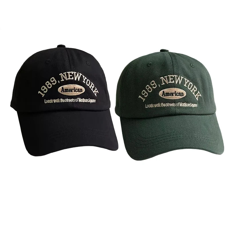 Koreanische Retro-Baseballkappe Damen Herbst Winter Vielseitig Ins Street Buchstabengestickte Mützen Sommer Paar Herren Offizielle Website