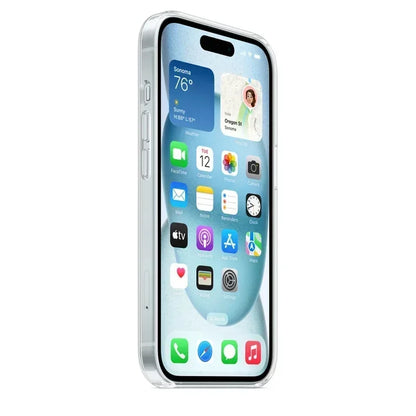 Magnetic Original Clear Case For iPhone 17 18 16 15 14 13 12 11 Pro Max Mini XS XR Funda For Magsafe Silicone Transparent Cover