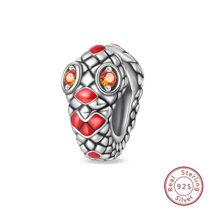 Original 925 Sterling Silber Rote Charm Perlen Rotwein Chili Hantel Anhänger für Frauen Passend für DIY Armband Geburtstag Schmuck Geschenk