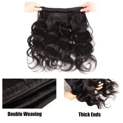 8-32 Zoll Body Wave Bundles Echthaar Brasilianisches Haar Weave Bundles 100% Echthaar Extensions Für Frauen 1pc Bundle