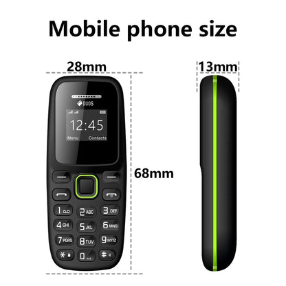 BM310 Kleine Mobiltelefone Entsperrt Bluetooth-Kopfhörer Telefon Geringe Strahlung Automatische Anrufaufzeichnung Dual-SIM Kleines Handy