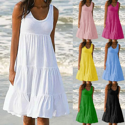 Sexy Trägerkleid Damen Mode Elegant Einfarbig Eng Anliegend Ärmellos Rückenausschnitt Schlitz Kleid Party Nachtclub Midi Kleider Weiblich