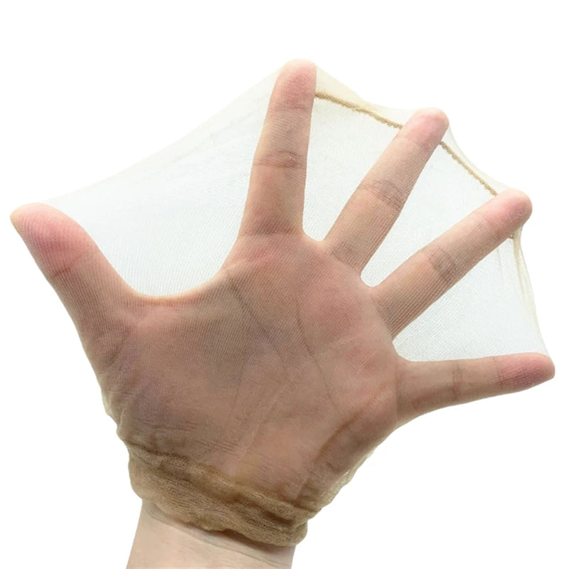 2/10/24 Stück Ultra-dünne HD transparente Perückenkappen für Damen Unsichtbare Strumpf-Glazkopfkappe Lace Front Perücken Zubehör