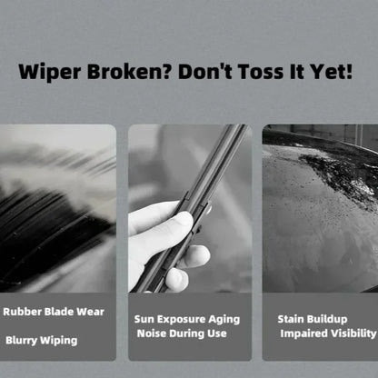 Auto Scheibenwischer Reparaturgerät Regenflügel Windschutzscheibenwischer Werkzeug Universell Überarbeiten Auto Klinge Tragbarer Scheibenwischer Reparatur Auto Kratzer