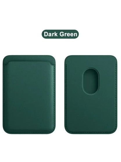 Universelle Leder Wallet Hülle Kartenhalter Magnetverschluss