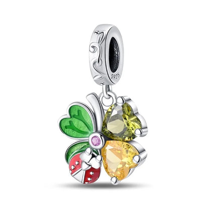 925 Sterling Silber Plattierung Bunt Schmetterling Insekt Tier Charms Perlen Funkelnder Zirkon Passend für Qikaola 925 Original Armbänder DIY Schmuck