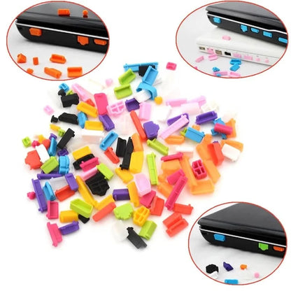 16-teiliges Set universeller staubdichter Notebook-Anschlussstecker Silikon-Protektor USB elastischer Laptop-Computer-Abdeckungsstopper