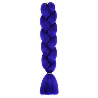 24Inch Synthetic Long Box Jumbo Braiding Hair Extensions Yaki Straight Texture for Women  Dreadlocks