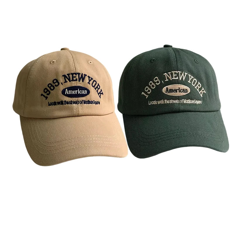 Koreanische Retro-Baseballkappe Damen Herbst Winter Vielseitig Ins Street Buchstabengestickte Mützen Sommer Paar Herren Offizielle Website