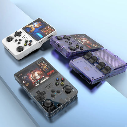 R36S Retro Handheld-Videospielkonsole Linux-System 3,5 Zoll IPS-Bildschirm 3000mAh Akku 64G/128G TF-Karte Vorinstallierte Spiele