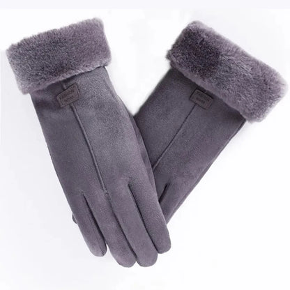 Neue Mode Handschuhe Herbst Winter Süße Flauschige Warme Fäustlinge Vollfingerhandschuhe Damen Outdoor Sport Damen Handschuhe Bildschirm