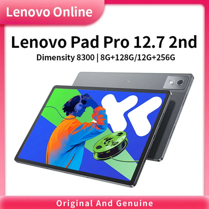 CN Rom Lenovo Pad Pro 12.7 Second Generation 2025 Version Video Entertainment Office Learn Game Tablet Android 2944*1840 LCD