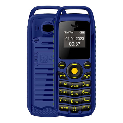 SERVO B25 Tasten-Minihandy 2 SIM Bluetooth Wähltelefon im Taschenformat strahlungsarm Blacklist-Alarm kleines Mobiltelefon für den Sport