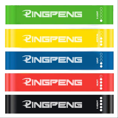 Different Resistance Bands Yoga Band Fitness Exercise Training Hip Tension Band Leg Squat Dance Elastic Loop Stretch Band