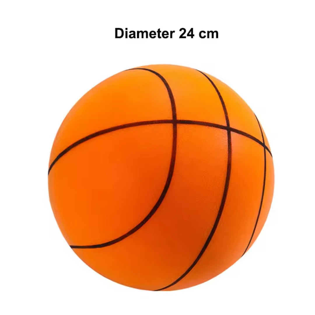 Lautloser Basketball Geräuschlos Geräuscharm Hohe Dichte Weicher PU-Schaum Quetschbarer Ball Indoor Stummer Prellender Basketball Kindersportspielzeug