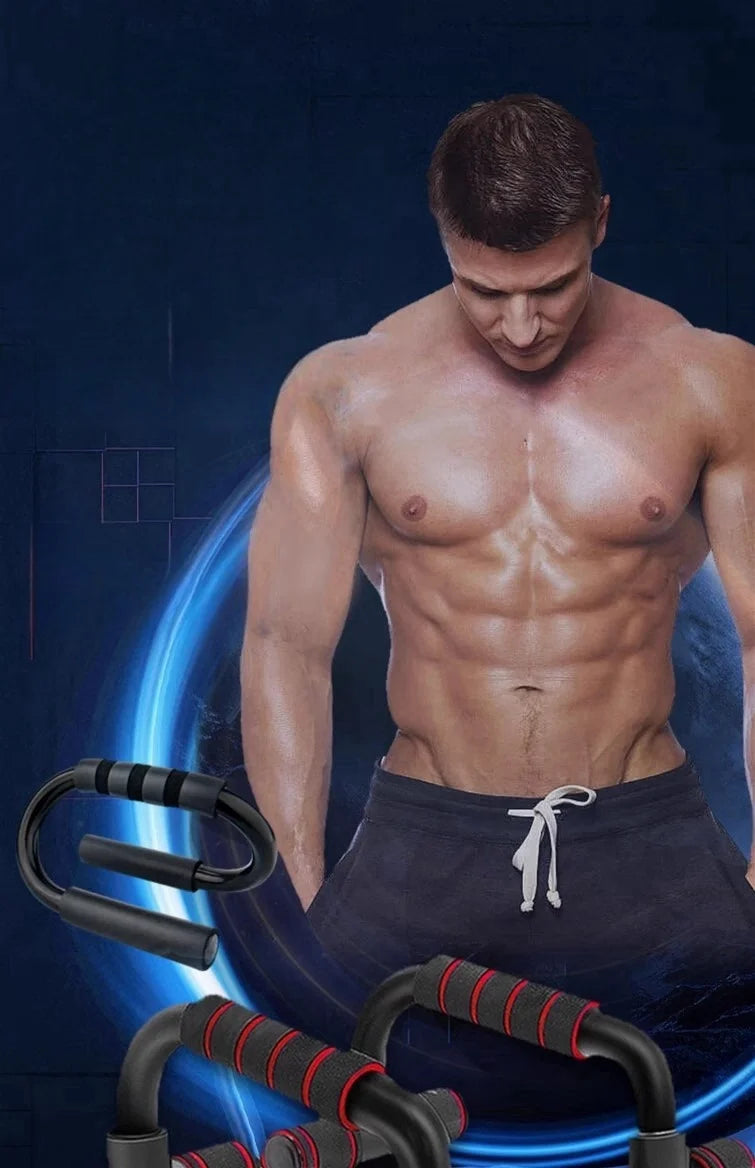 Rutschfeste Push-up-H-Stange Heimtrainer Kraftrahmen Fitnessgriff Liegestützstange Arm- und Brustmuskeltraining