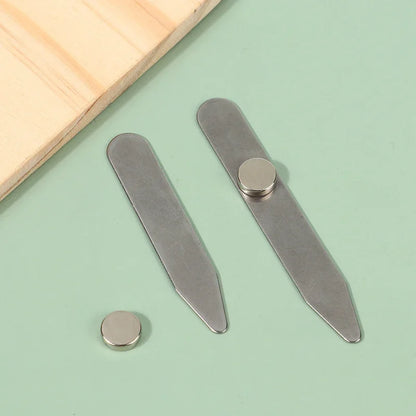 3 Größen Kragenstäbchen aus Edelstahl für Herren Kragenstütze Geschäftsgeschenk Hemdenversteifung Einsätze Befestigung