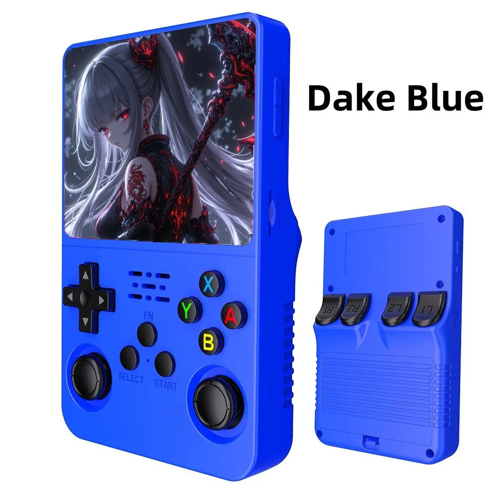 R36S Retro Handheld-Videospielkonsole Linux-System 3,5 Zoll IPS-Bildschirm 3000mAh Akku 64G/128G TF-Karte Vorinstallierte Spiele