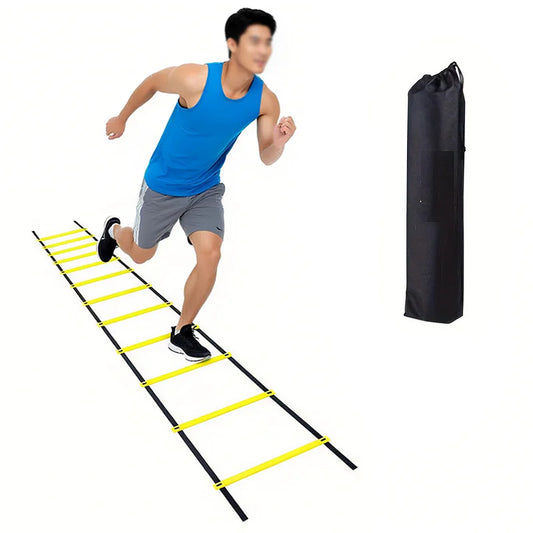 Agility Ladders Nylonbänder für Schnelligkeitstraining und Sport-Flexibilität Agility Fußball-Training Energie-Leiter Ausrüstung