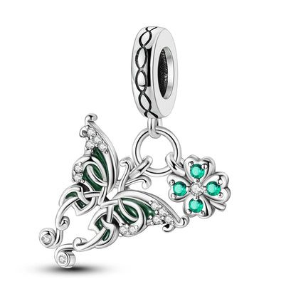 925 Sterling Silber Plattierung Bunt Schmetterling Insekt Tier Charms Perlen Funkelnder Zirkon Passend für Qikaola 925 Original Armbänder DIY Schmuck