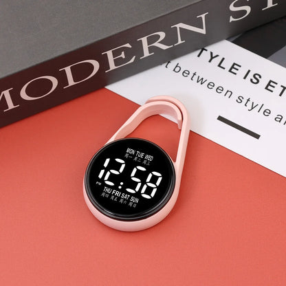LED elektronische Hängeuhr Nachtlicht Digitaluhr Taschenuhr
