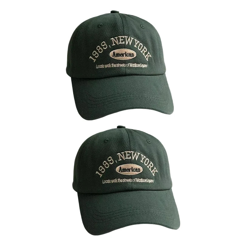 Koreanische Retro-Baseballkappe Damen Herbst Winter Vielseitig Ins Street Buchstabengestickte Mützen Sommer Paar Herren Offizielle Website