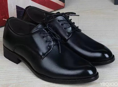 2025 new Fashionable versatile Men Shoes Heightening Shoes Spring  British Casual Business flats Casual comfortable Shoes