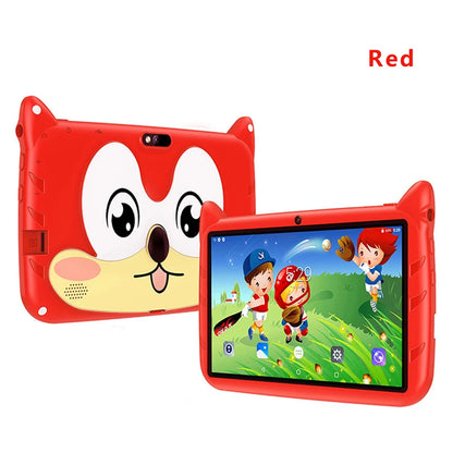 New 7" Kids Tablet with Cartoon Pattern Quad Core 4GB+64GB ROM Bluetooth 5G WiFi Learning Education Game Children's Gift
