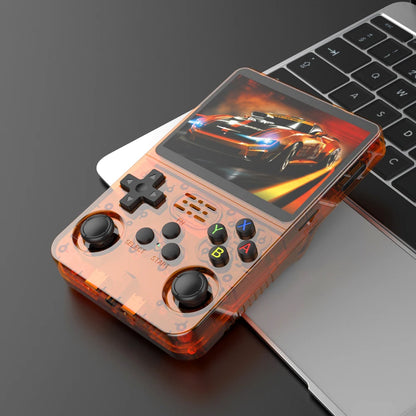 R36S Retro Handheld-Videospielkonsole Linux-System 3,5 Zoll IPS-Bildschirm 3000mAh Akku 64G/128G TF-Karte Vorinstallierte Spiele
