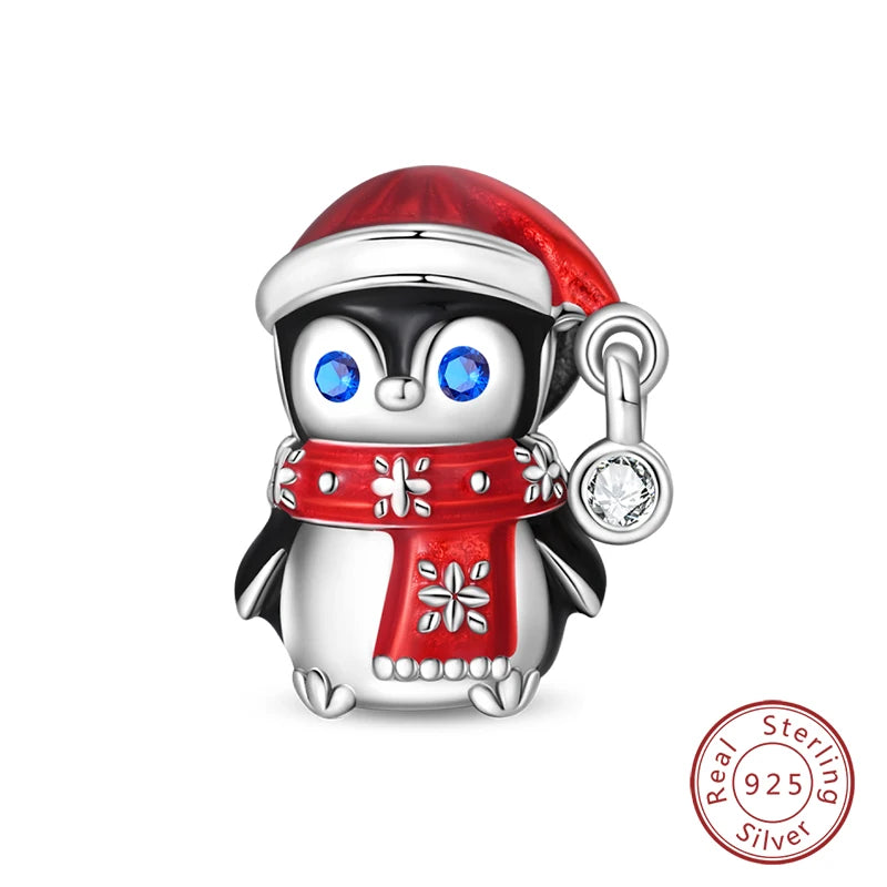 Original 925 Sterling Silber Rote Charm Perlen Rotwein Chili Hantel Anhänger für Frauen Passend für DIY Armband Geburtstag Schmuck Geschenk