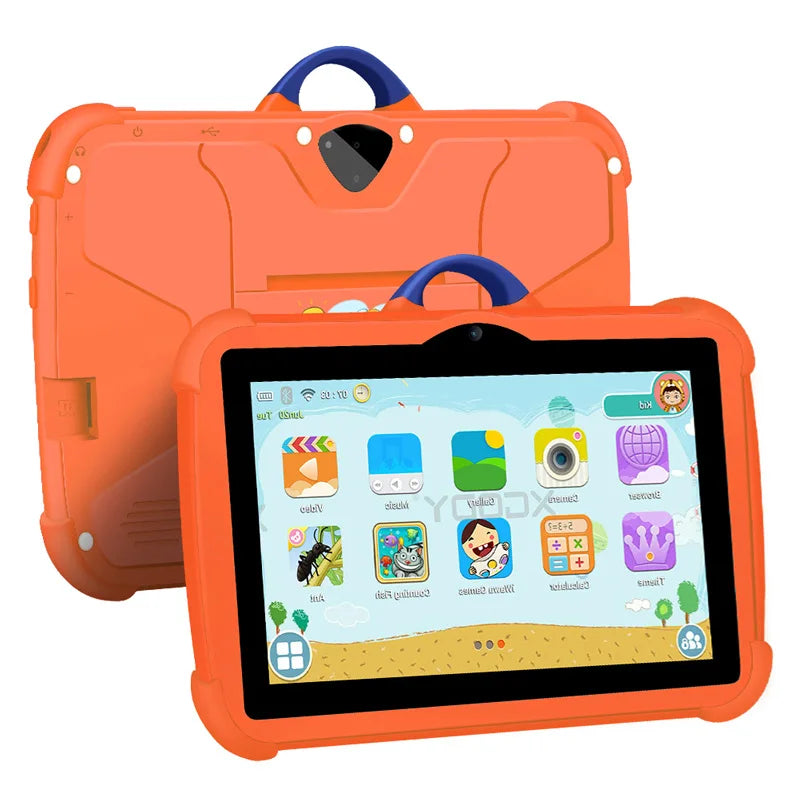 Neues 7-Zoll-5G-WLAN-Tablet für Kinder – ideal zum Lernen und für Bildungszwecke. Quad-Core-Prozessor, 4 GB RAM, 64 GB ROM, WLAN-fähig, inklusive Tragetasche. Perfekt als Geschenk für Kinder.