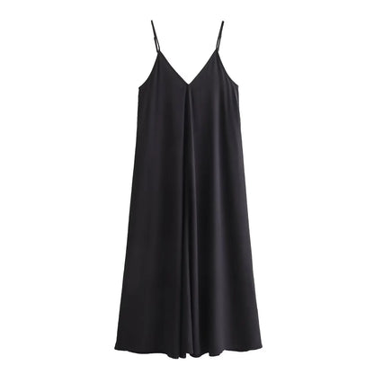 MUJER 2025 Red Slip Maxi Dress Women Sexy Backless Long Dresses for Woman Summer Beach Female Dress Draped Party Dresses Women