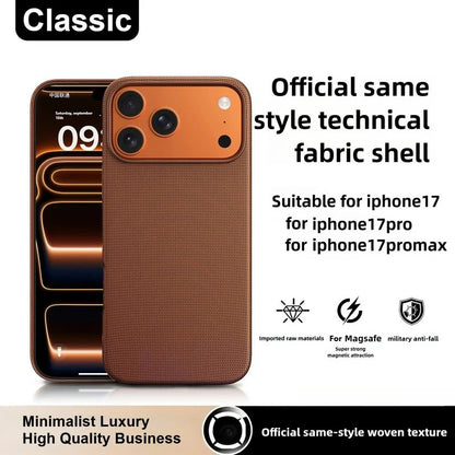 Original High Quality Tech Woven Case For IPhone 18 17 16 15 14 13 12 11 Pro Max For Magsafe Magnetic TechWoven Protecter Cover