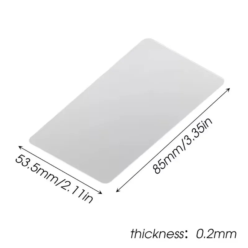 1-100PCS Plastic Card Phone Screen Opener Ultra Thin Flexible Pry Removal Tool Clear Repair Cards for Mobile Tablet LCD Screen