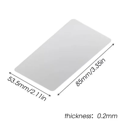 1-100PCS Plastic Card Phone Screen Opener Ultra Thin Flexible Pry Removal Tool Clear Repair Cards for Mobile Tablet LCD Screen