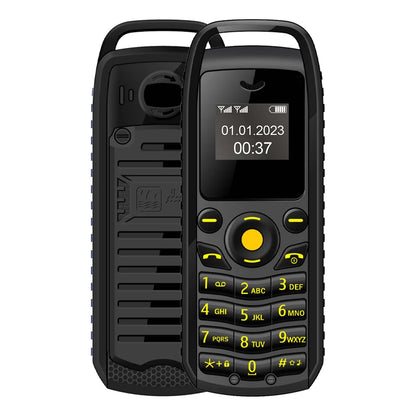 SERVO B25 Tasten-Minihandy 2 SIM Bluetooth Wähltelefon im Taschenformat strahlungsarm Blacklist-Alarm kleines Mobiltelefon für den Sport