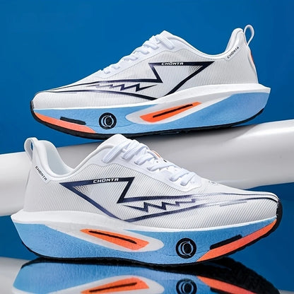 Herren Modische Freizeit Bequeme Sportschuhe - Atmungsaktives Obermaterial aus Stoff, Rutschfeste, Abriebfeste, Stoßdämpfende Sohle, Schnürschuhe mit runder Zehenpartie, Geeignet für alle Jahreszeiten