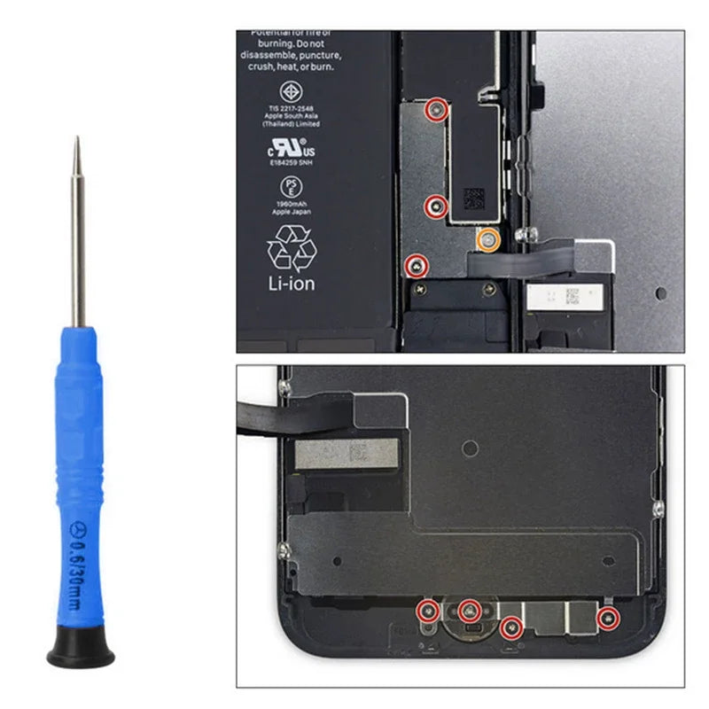 21 in 1 Mobile Phone Repair Tools Kit For Apple Android Samsung Set Screwdriver Combination Skid Multi Function Disassembly Kit