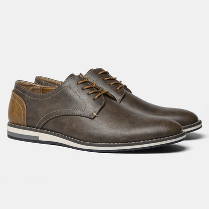 Leather loafer men fashion comfortable 2024 brand casual shoes men