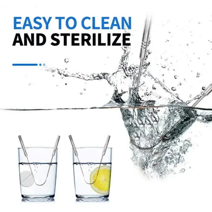 U-förmiger Zungenschaber Mundpflege-Werkzeuge Edelstahl Sauberer Mund Saubere Zunge Bürste Schlechter Atem Zunge Zungenreiniger