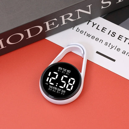 LED elektronische Hängeuhr Nachtlicht Digitaluhr Taschenuhr