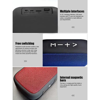 Tragbare kabellose Soundbar 500mAh Akku Bluetooth 5.0 Outdoor Indoor Sport HIFI Maßgeschneiderte hochwertige Lautsprecher Soundbar