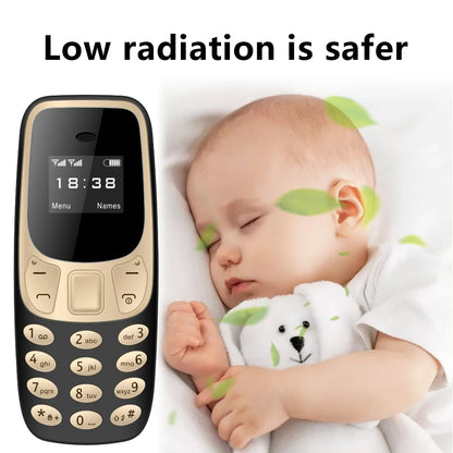 SERVO kleines Mobiltelefon Bluetooth-Dialer Magische Stimme Geringe Strahlung Telefonanrufaufzeichnung 2/3 SIM GSM Entsperrt Mini-Handy