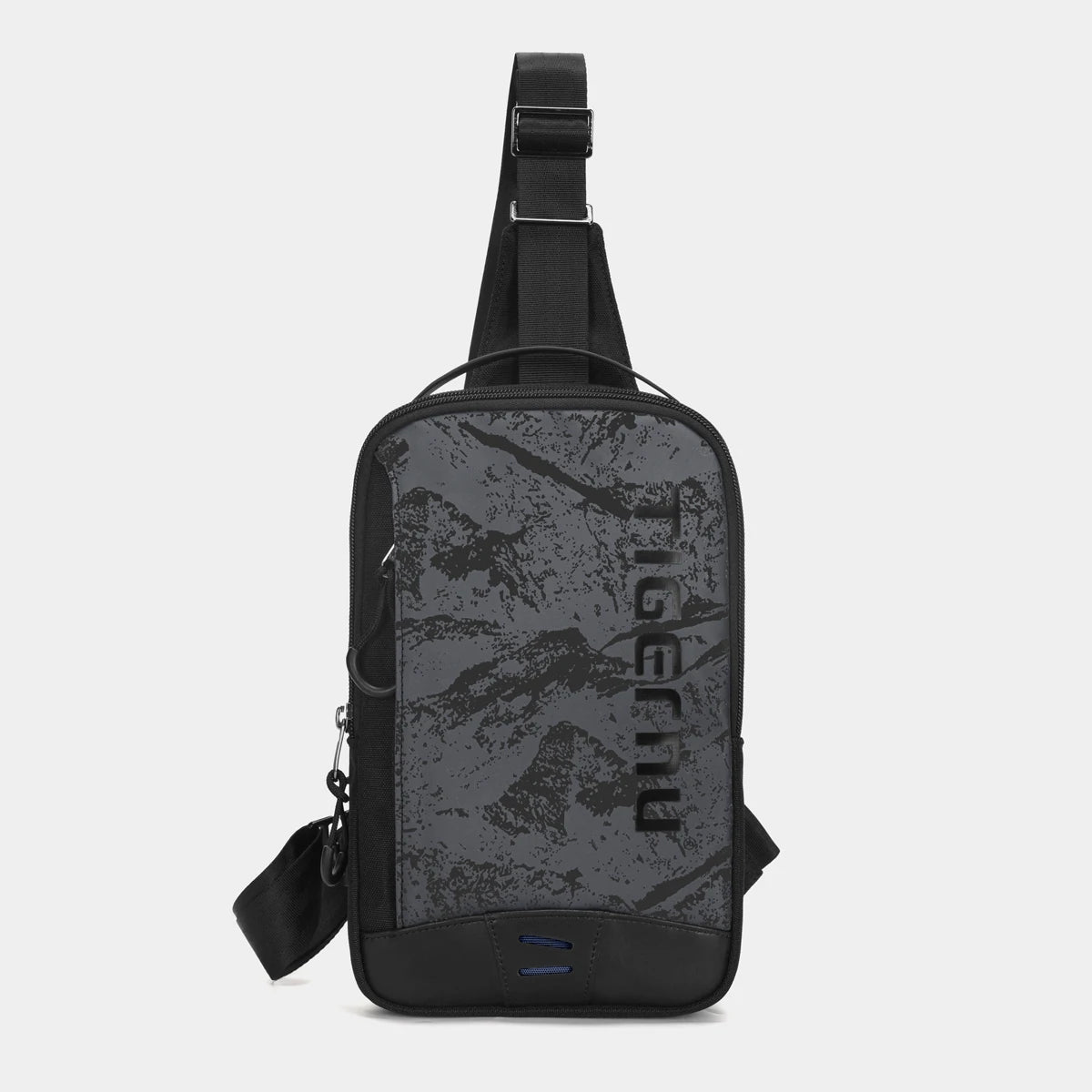 Tigernu Brusttasche für Herren im coolen Stil Herren Schultertasche 9,7 Zoll IPad Tasche Lässige Herrentasche Umhängetasche Leichte Mini-Taschen