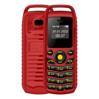 SERVO B25 Tasten-Minihandy 2 SIM Bluetooth Wähltelefon im Taschenformat strahlungsarm Blacklist-Alarm kleines Mobiltelefon für den Sport