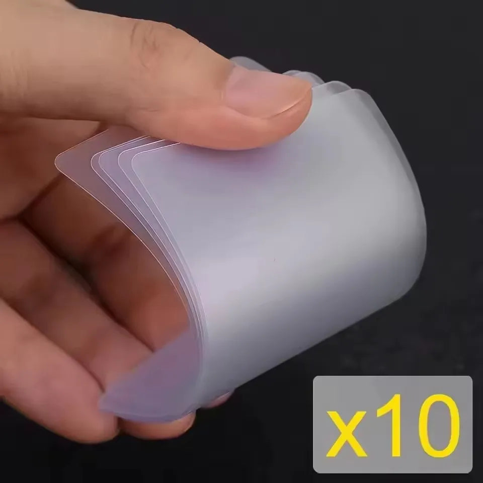 1-100PCS Plastic Card Phone Screen Opener Ultra Thin Flexible Pry Removal Tool Clear Repair Cards for Mobile Tablet LCD Screen