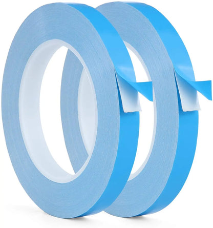 25 Meter 5 mm 8 mm 10 mm 12 mm 15 mm breites Transferband doppelseitiges thermisch leitfähiges Klebeband für Chip PCB LED-Streifen Kühlkörper