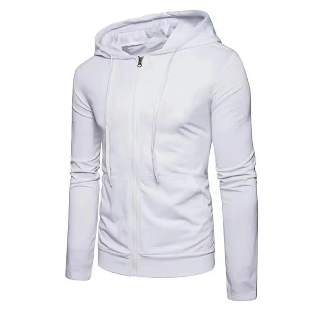 Herren-Sweatshirts Herbst Langarm Jacke Hoodie Reißverschluss Jacke Herren Hoodies Sweatshirt Slim Fit Herrenbekleidung