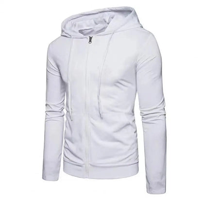 Herren-Sweatshirts Herbst Langarm Jacke Hoodie Reißverschluss Jacke Herren Hoodies Sweatshirt Slim Fit Herrenbekleidung