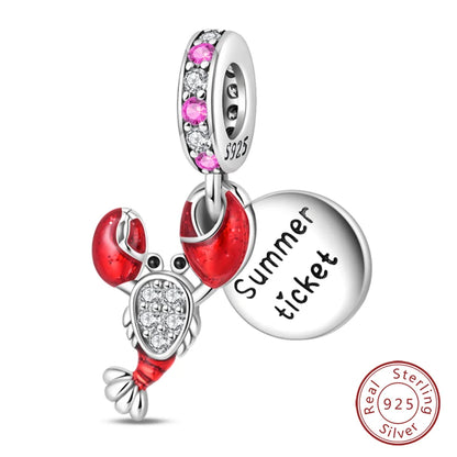 Original 925 Sterling Silber Rote Charm Perlen Rotwein Chili Hantel Anhänger für Frauen Passend für DIY Armband Geburtstag Schmuck Geschenk